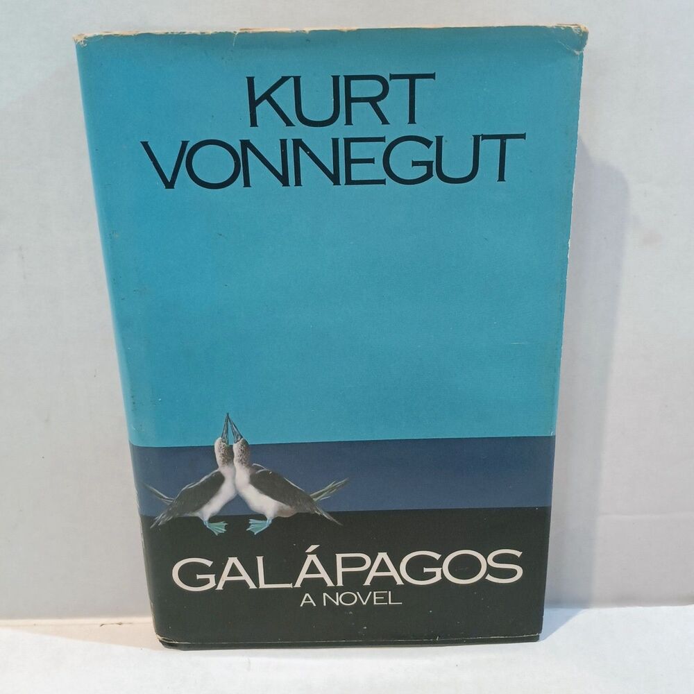 Galapagos-Kurt Vonnegut-1985-1st Trade Edition-Hardcover-Delacorte Press